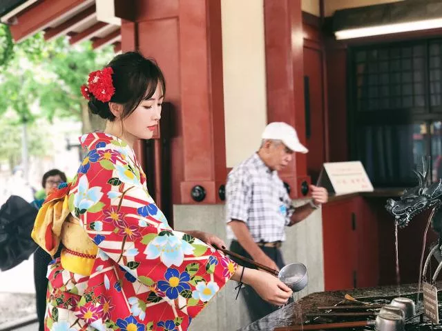 東京淺草寺和服體驗(yàn) 東京淺草寺和服租賃哪家好