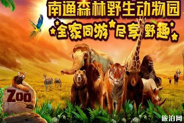 南通森林野生動物園有什么好玩的項目 分為幾區(qū)